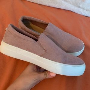 Steve Madden platform slip on sneakers